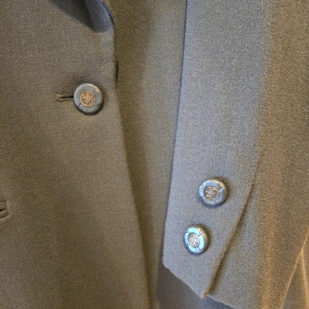 Kasper Classic Grey Woman's Jacket/Blazer, Size 12 - Picture 4 of 7